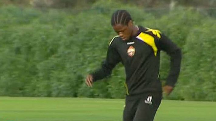 Telediario 1 - El CSKA se entrena en Murcia