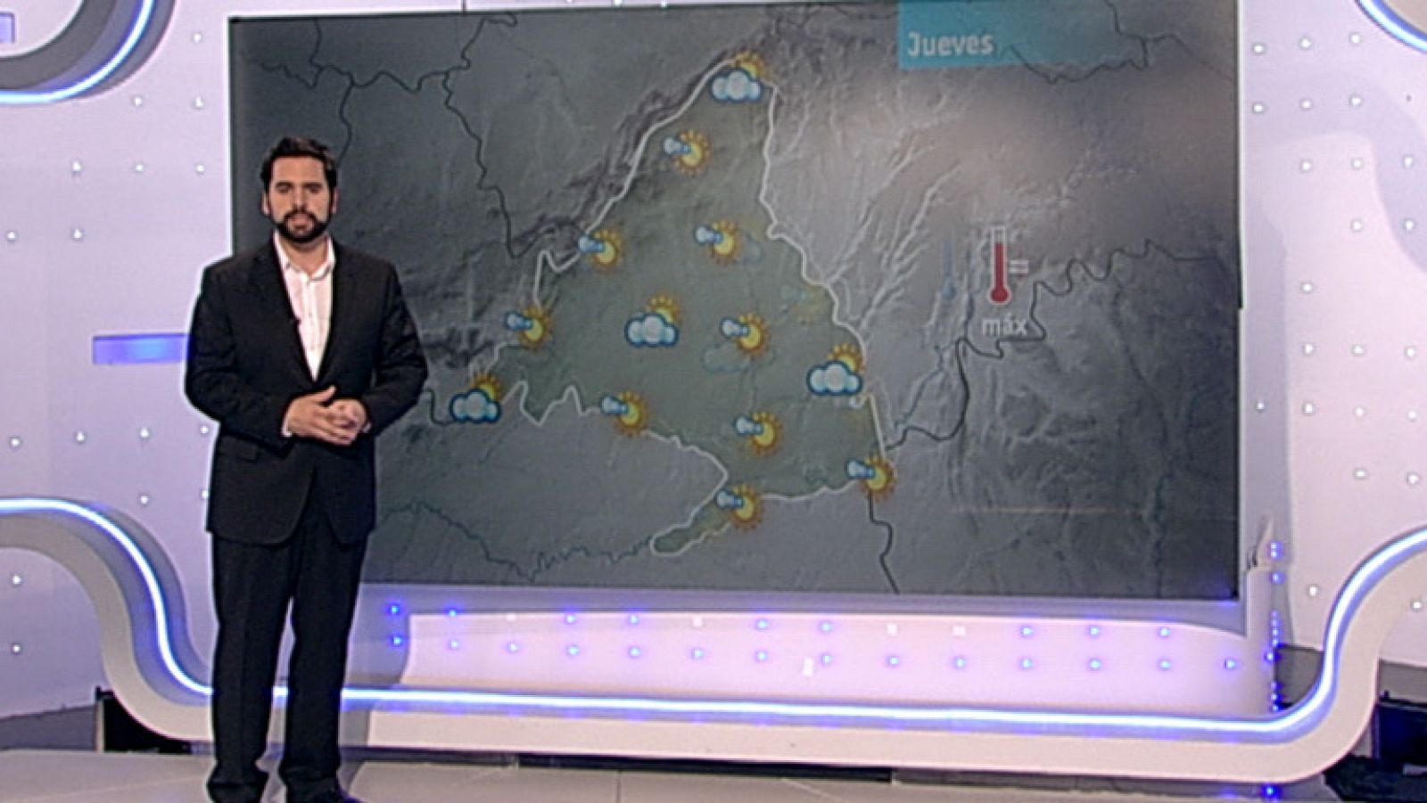 El tiempo en la Comunidad de Madrid - 12/01/12