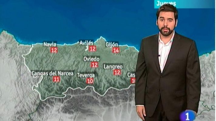 Panorama Regional - El tiempo en Asturias - 12/01/12
