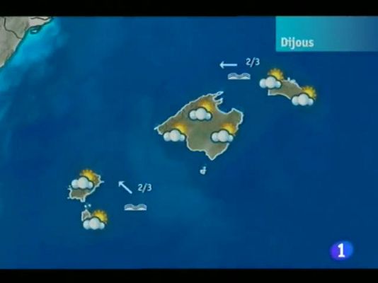 Informatiu Balear - El temps a les Illes Balears - 12/01/12