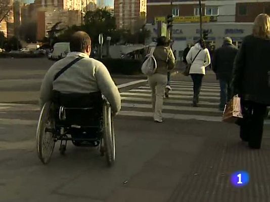 Telediario 1 - Discapacitados sin empleo