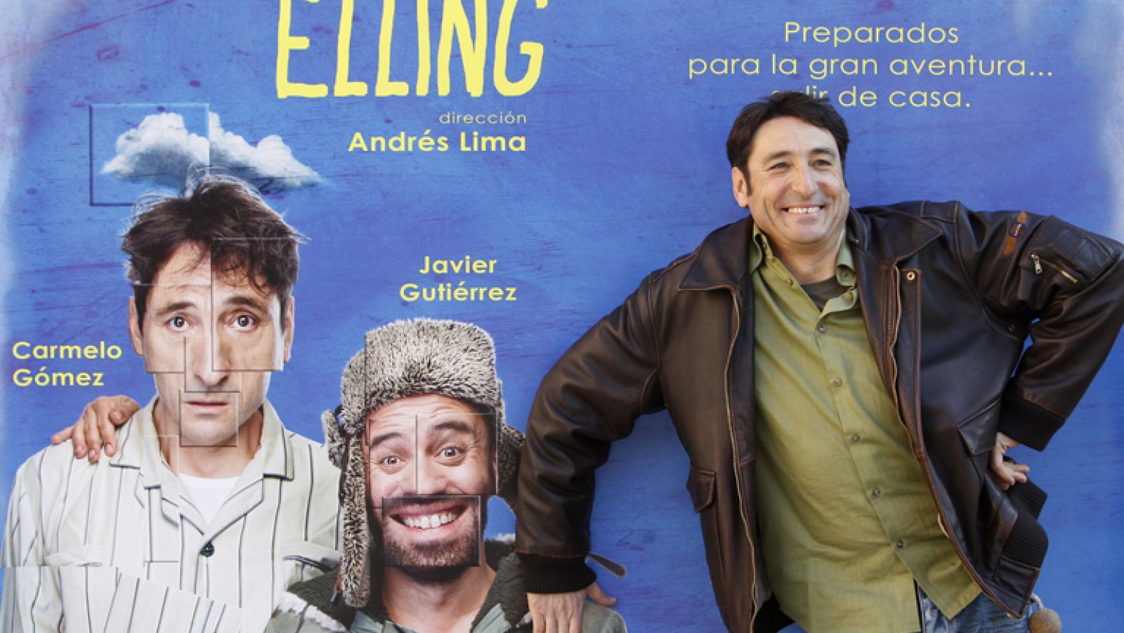 Los actores Carmelo Gómez y Javier Gutiérrez presentan la obra de teatro "Eling"