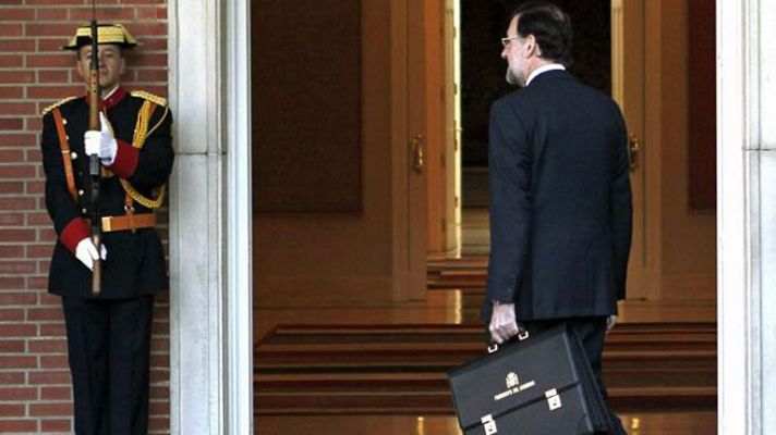 Telediario 1 - Rajoy se instala en La Moncloa
