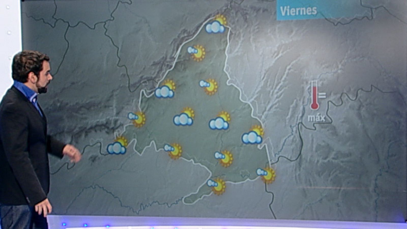 El tiempo en la Comunidad de Madrid - 13/01/12