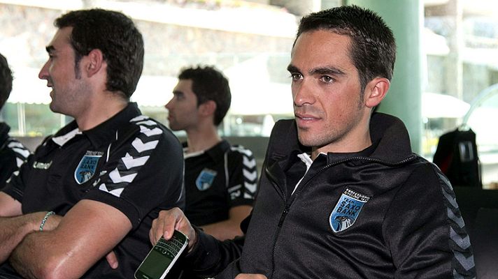 Telediario 1 - Contador, testigo en el juicio de la 'Operación Puerto'