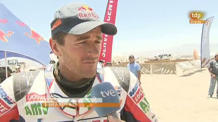 Dakar - Coma: "Lo lógico es que me gane tiempo"