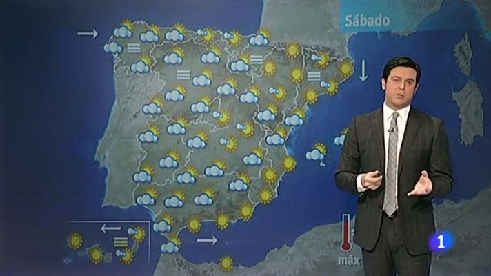 El tiempo - Nevadas localmente moderadas en algunas zonas altas de la península