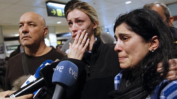 Telediario 1 - Supervivientes del naufragio