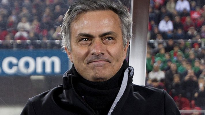 Telediario 1 - Mou, contento con el papel de su equipo