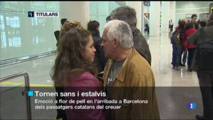 L'Informatiu - L'informatiu cap de setmana - 15/01/2012