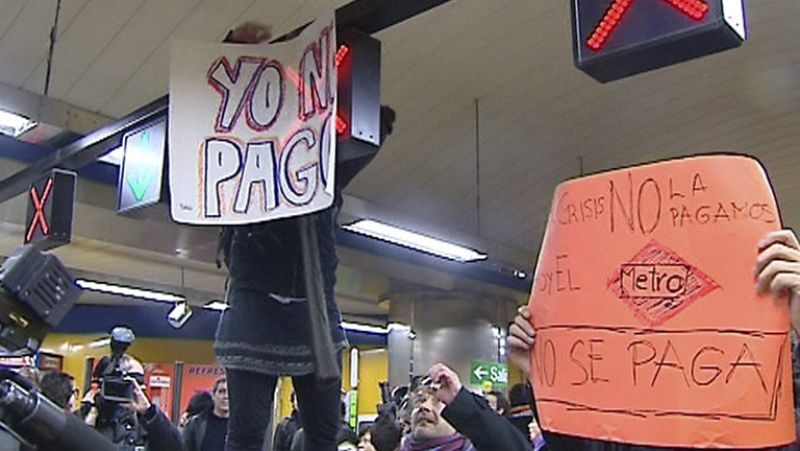 Movilizaciones en varias ciudades contra la subida del precio del transporte público