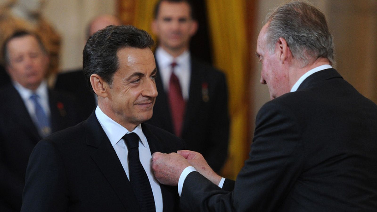 Sarkozy recibe el Toisón de Oro