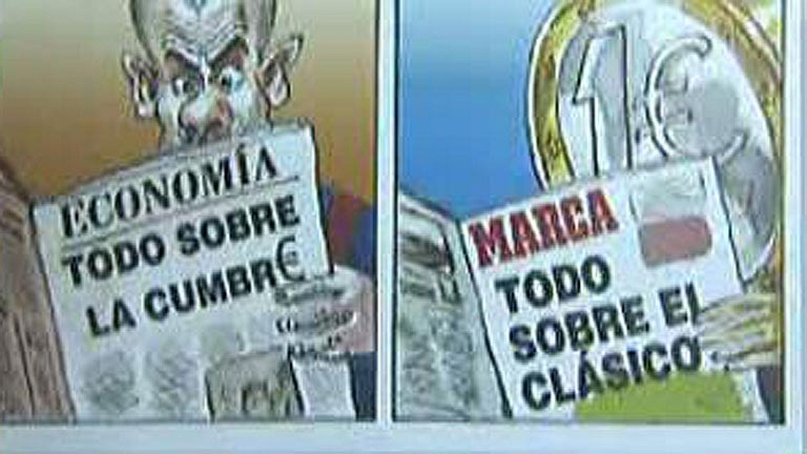 El clásico, visto con humor