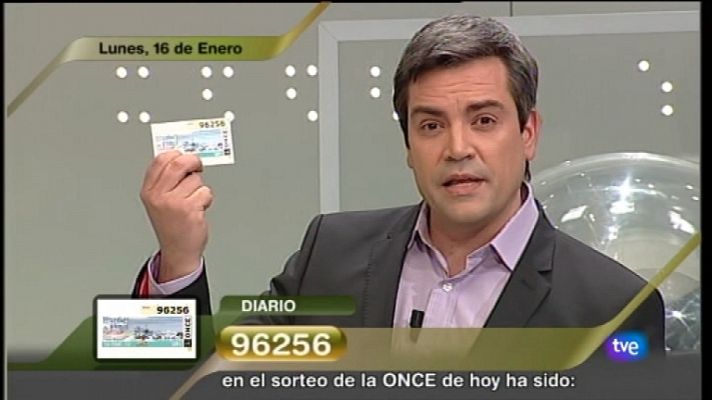 Sorteos ONCE - Sorteo ONCE - 16/01/12