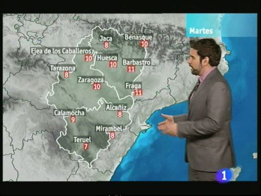 Noticias Aragón - El tiempo en Aragón - 17/01/12