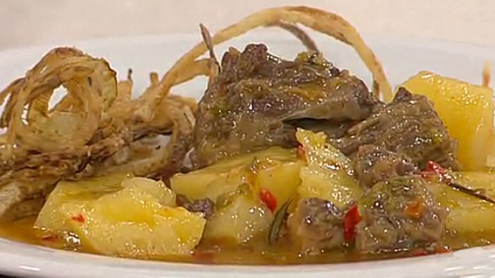 La mañana - Cazuela de patatas y rabo de toro