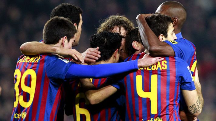 Telediario 1 - El Barça saca tajada en el Bernabéu