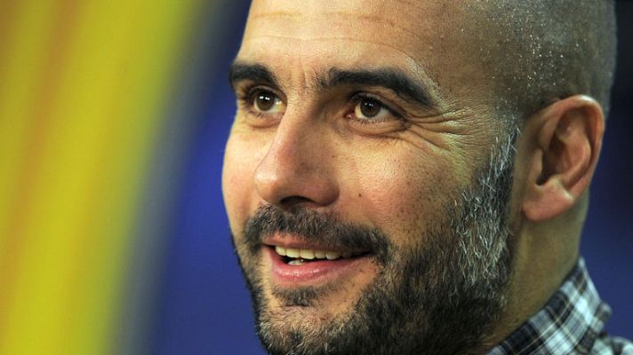 Telediario 1 - Guardiola: "No somos favoritos"
