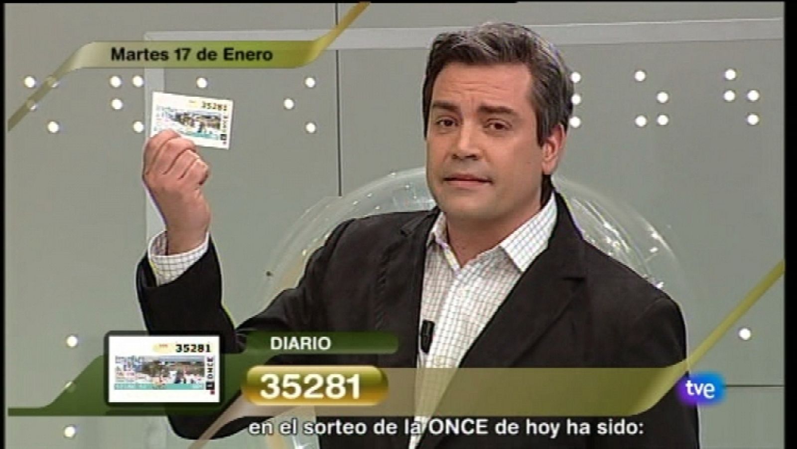Sorteo ONCE - 17/01/12 - Ver ahora