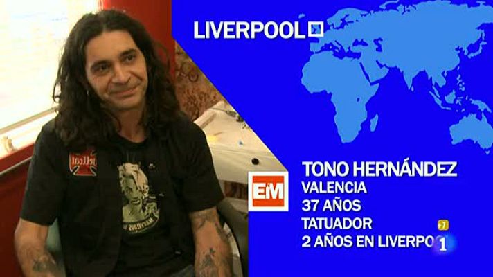 Españoles en el mundo - Liverpool - Tono