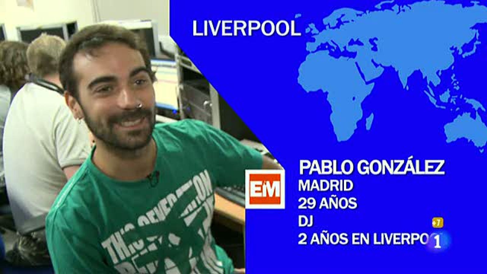 Españoles en el mundo - Liverpool - Pablo | Ver