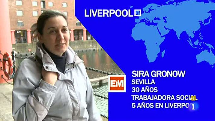 Españoles en el mundo - Liverpool - Sira