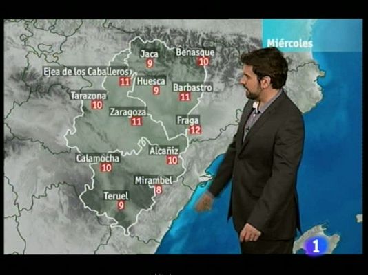 Noticias Aragón - El tiempo en Aragón - 18/01/12