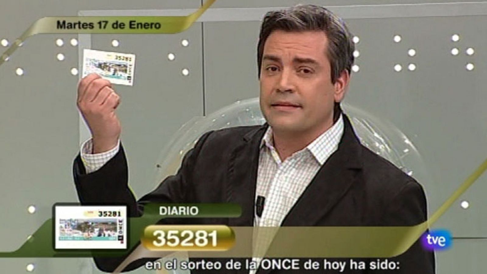 Sorteo ONCE - 17/01/12