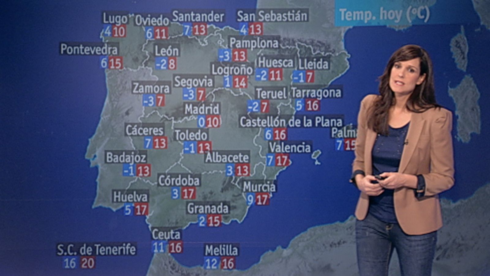 Nubosidad en Galicia, Cantábrico y Pirineos y despejado en el resto