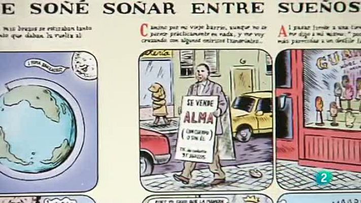 La 2 Noticias - Entrevista a Miguel Brieva en La 2 Noticias por la presentación del libro 'Memorias de la tierra'