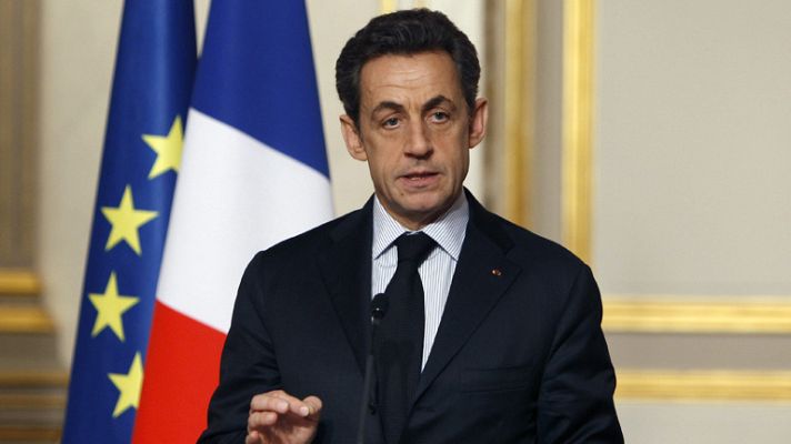 Telediario 1 - Sarkozy anunciará nuevos ajustes
