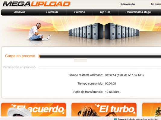 Telediario 1 - El FBI cierra Megaupload