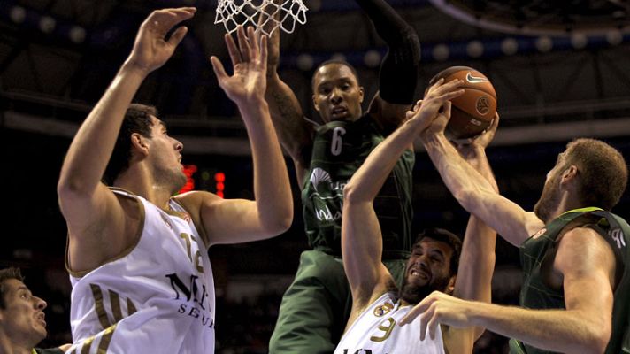 Baloncesto en RTVE - El Real Madrid se impone al Unicaja