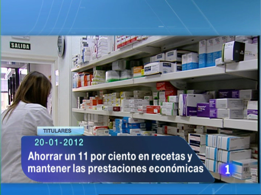 Informativo Telerioja - Telerioja en 2' - 20/01/12