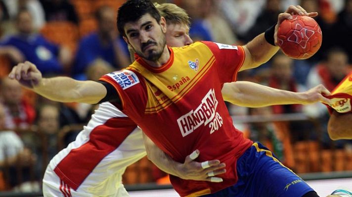 Europeo de Balonmano - España 30-27 Rusia, en el Europeo de Balonmano