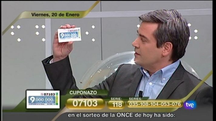 Sorteos ONCE - Sorteo ONCE - 20/01/12