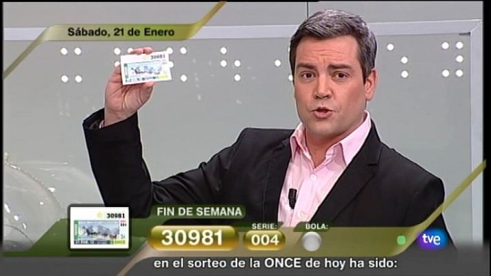 Sorteos ONCE - Sorteo ONCE -  21/01/12