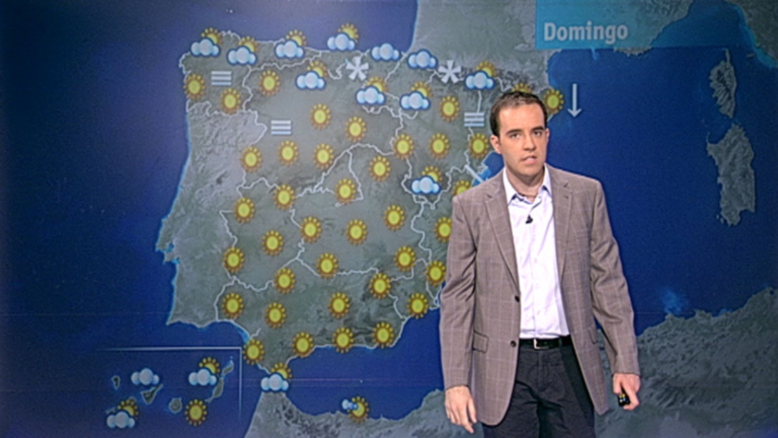 Viento fuerte en Gerona y lluvias en el Cantábrico, Navarra y Pirineos
