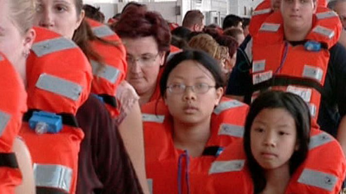 Telediario 1 - Comparación de naufragios