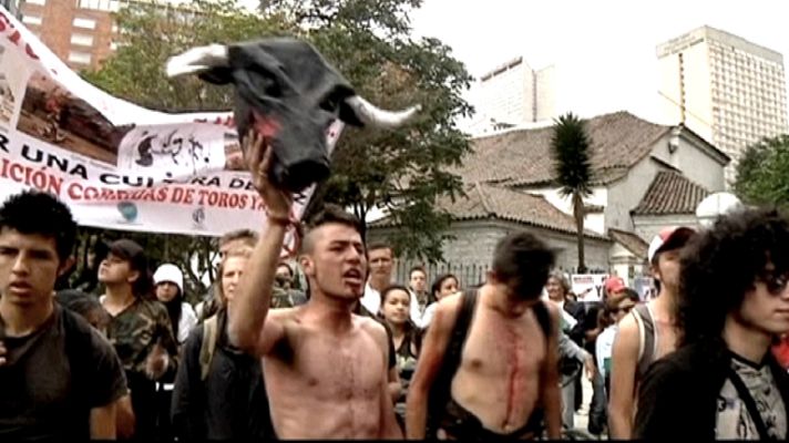 Telediario 1 - La feria taurina de Colombia