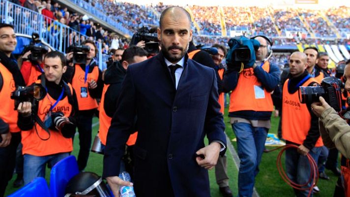 Telediario 1 - Guardiola: "La fuerza de Messi  es ser importante en cada partido"