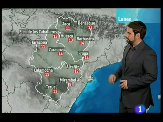 Noticias Aragón - El tiempo en Aragón - 23/01/12