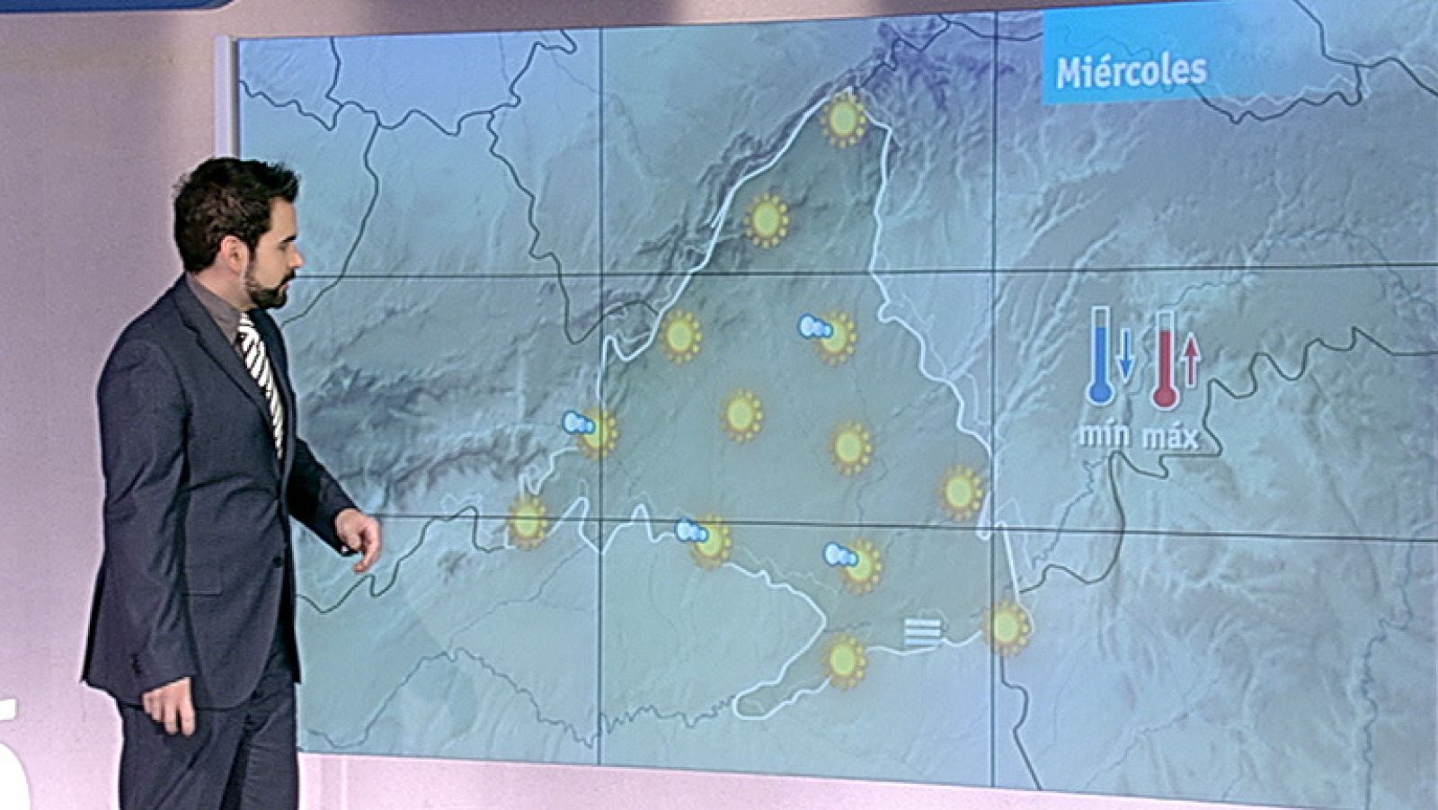 El tiempo en la Comunidad de Madrid - 24/01/12