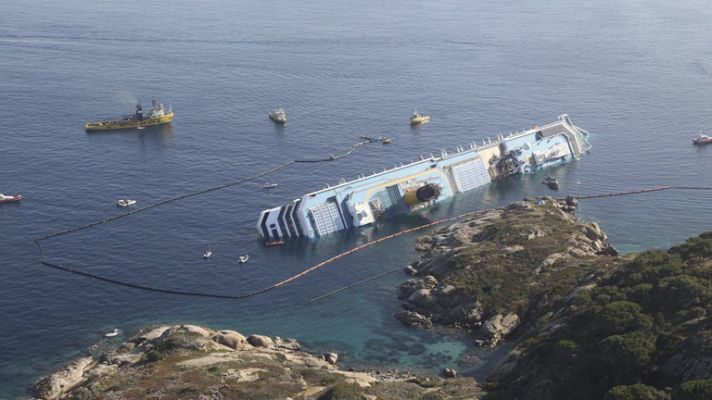 Telediario 1 - Más cadáveres en el Costa Concordia