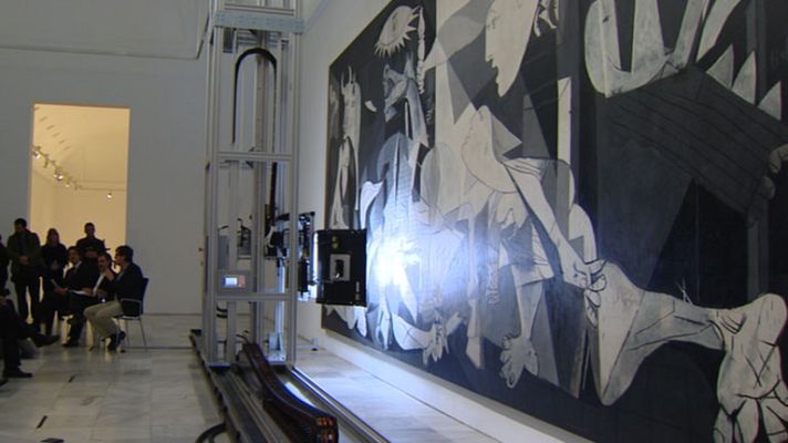 Telediario 1 - El Guernica examinado a fondo