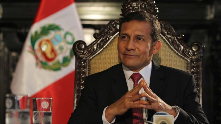 Telediario 1 - Ollanta Humala anima a invertir en Perú