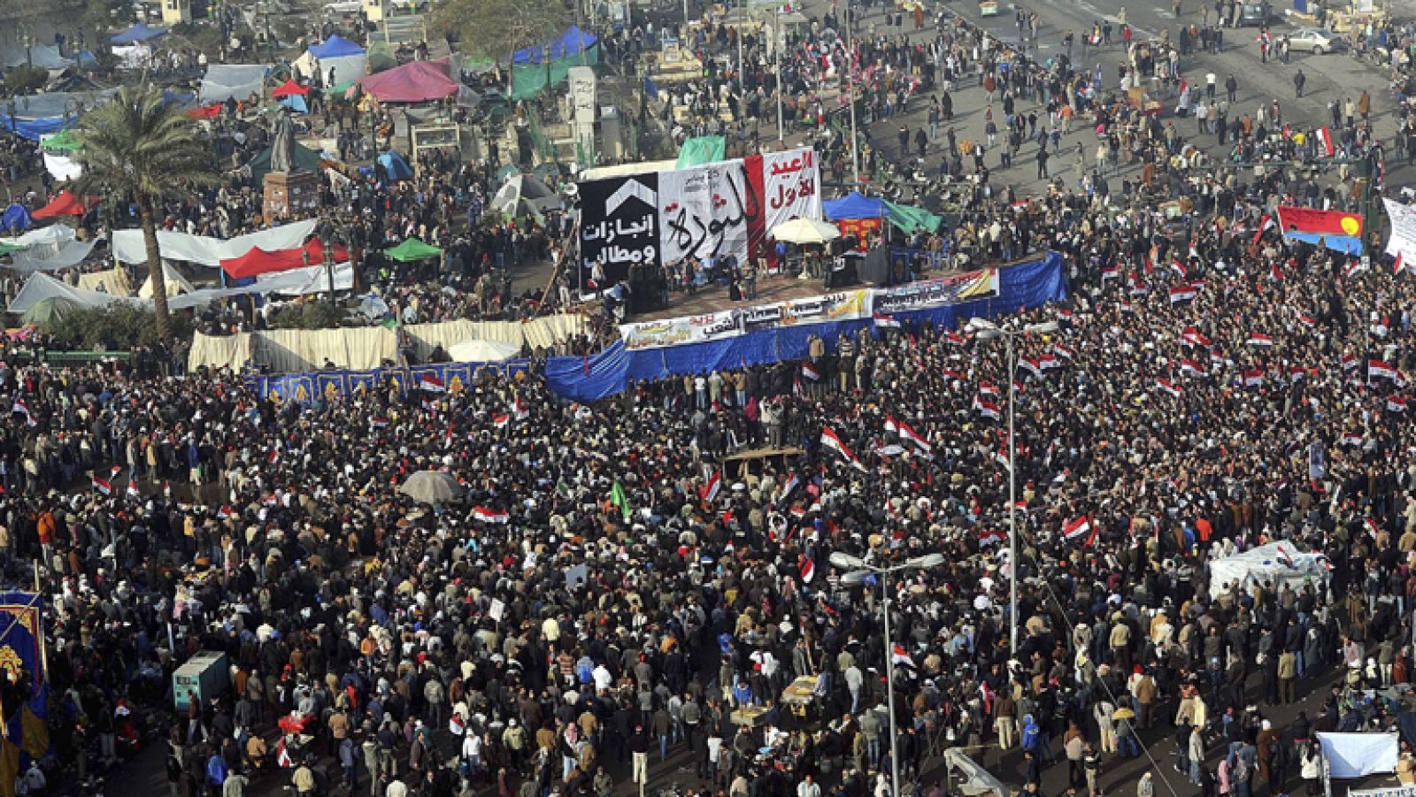 Egipto celebra el primer año sin Mubarak