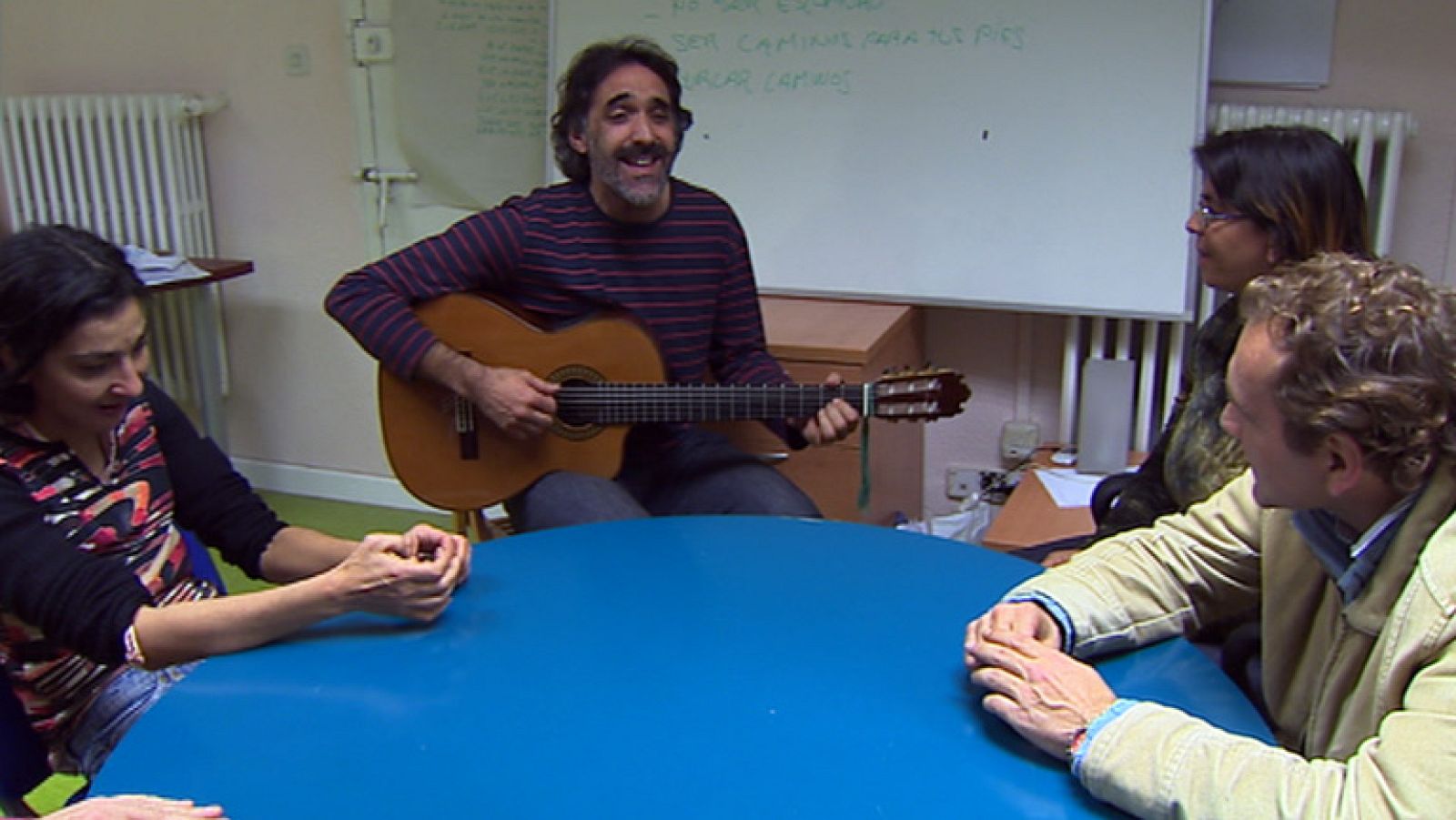 Taller de música para personas sin hogar