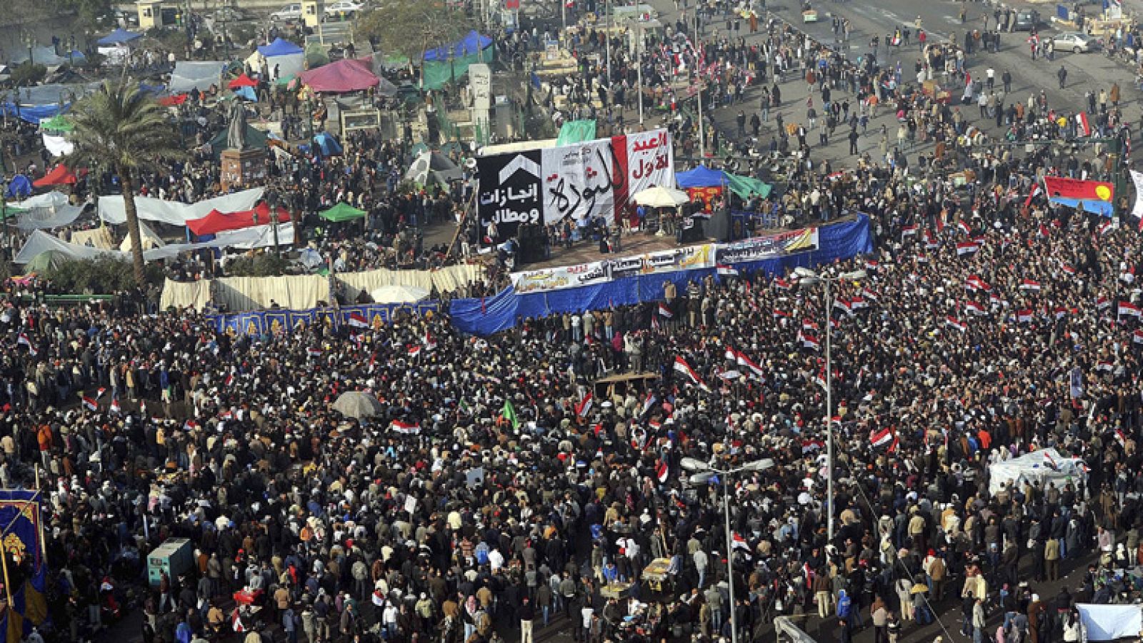 Un año de la revuelta en Egipto