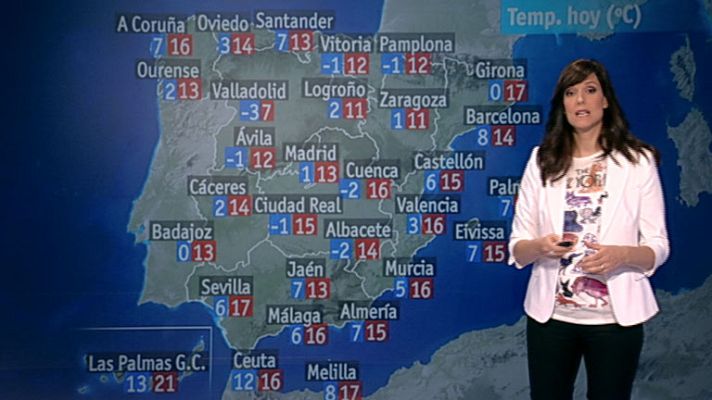 El tiempo - Heladas en la mitad norte